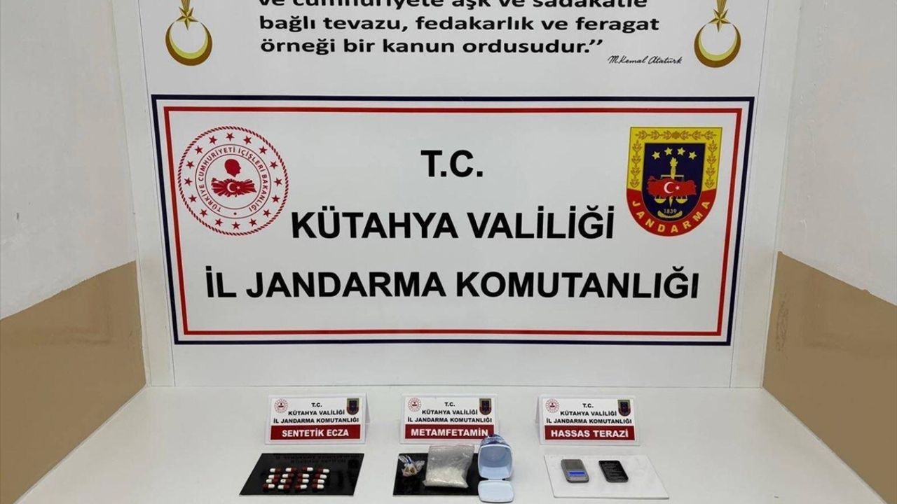 Kütahya’da zehir taciri tutuklandı!