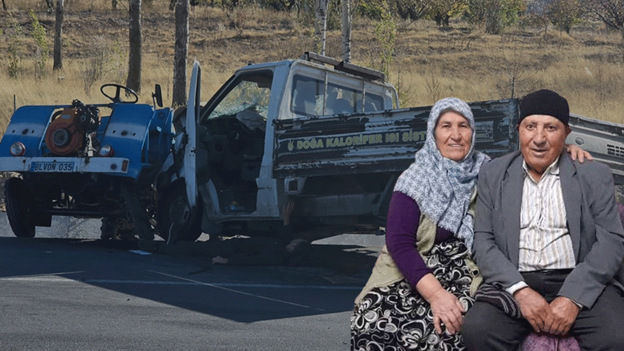 Karı-koca kaza kurbanı!