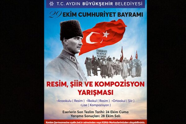 Başkan Çerçioğlu’ndan 29 Ekim temalı ödüllü resim,... Başkan Çerçioğlu’ndan 29 Ekim temalı ödüllü resim,...