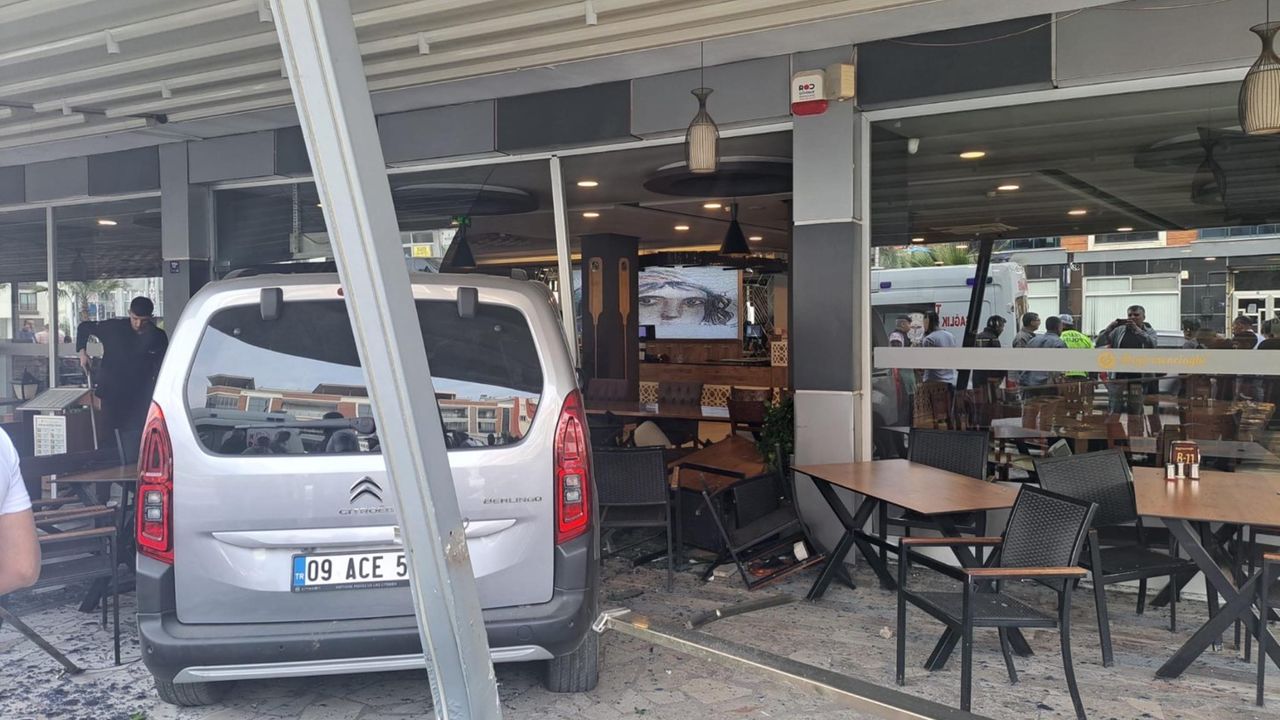Restorana daldı… 15 yaşında trafik magandası!