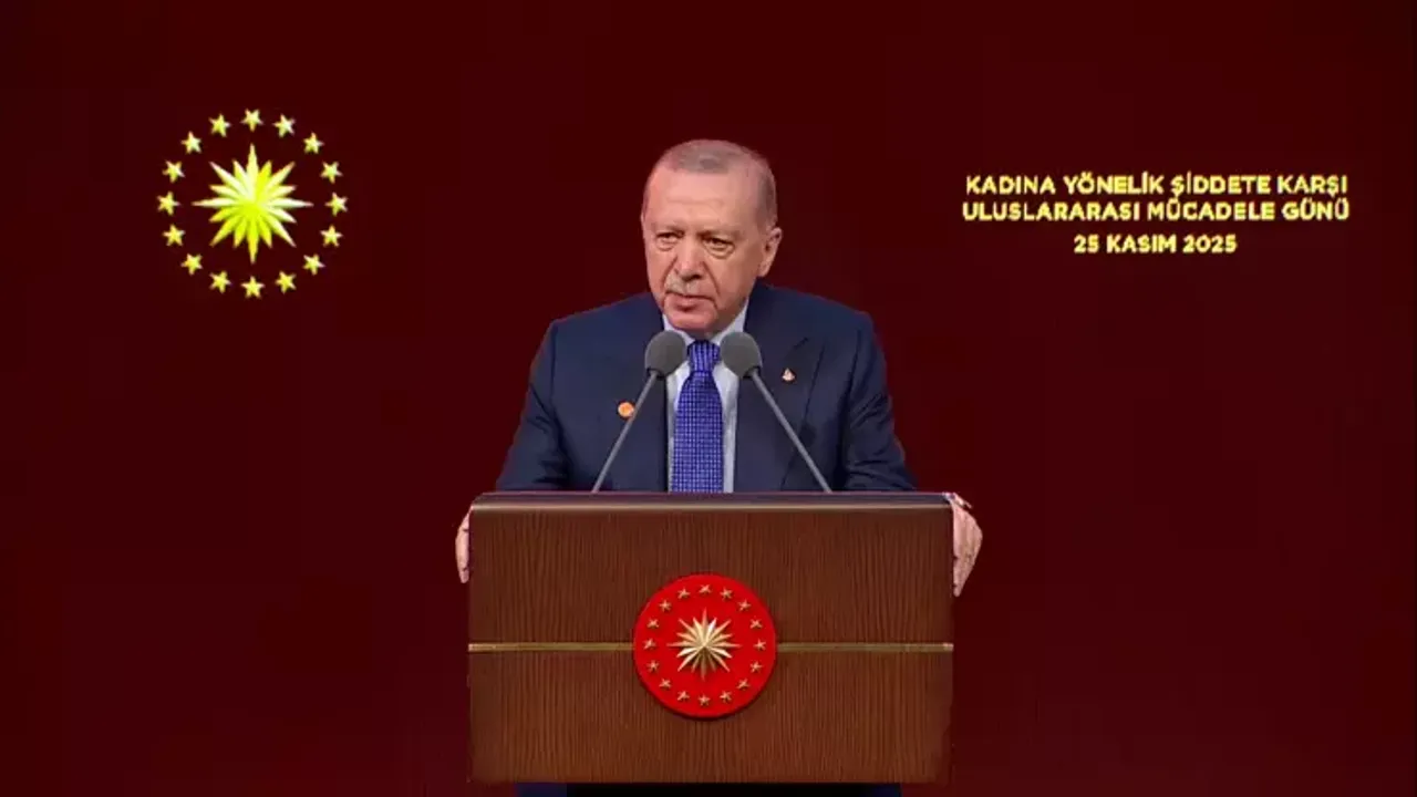 Erdoğan’dan 25 Kasım mesajı: İnsanlık suçudur!