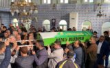 Yangından ölen genç kadına son görev!