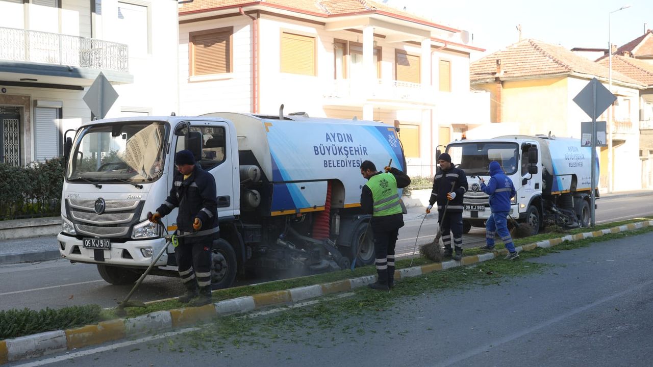 Aydın Büyükşehir’den Koçarlı ve Germencik’te hummalı çalışma