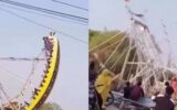 Panayırda facia: Çocuklarla dolu salıncak çöktü, 1... Panayırda facia: Çocuklarla dolu salıncak çöktü, 1...