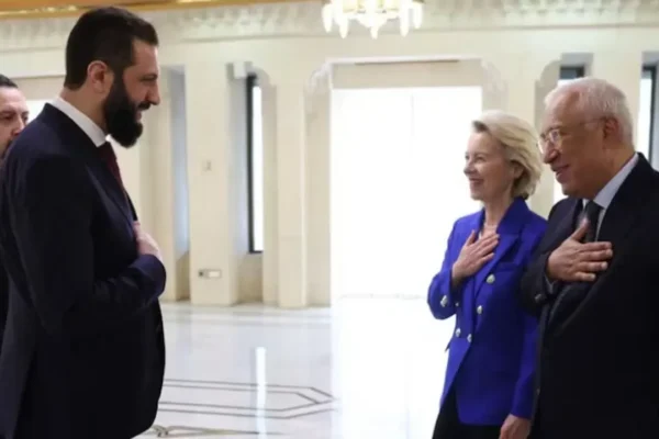 Brüksel’den Şam’a çıkarma: Şara, Von d... Brüksel’den Şam’a çıkarma: Şara, Von d...