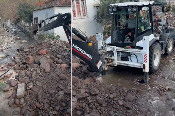 Menemen Doğa Köy’ü sel vurdu Menemen Doğa Köy’ü sel vurdu