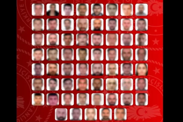 16’sı kırmızı bültenle aranıyordu… 61 ...