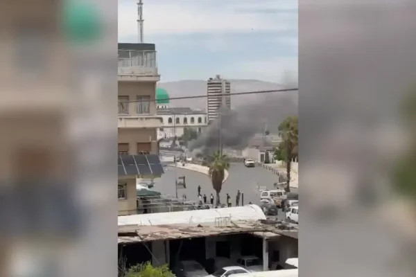 Savunma Bakanlığı binası yakınında patlama Savunma Bakanlığı binası yakınında patlama