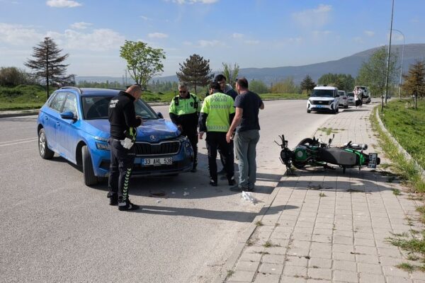 Kütahya’da trafik kazası Kütahya’da trafik kazası