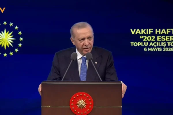 Cumhurbaşkanı Erdoğan: 202 vakıf eserimizi açacağı...