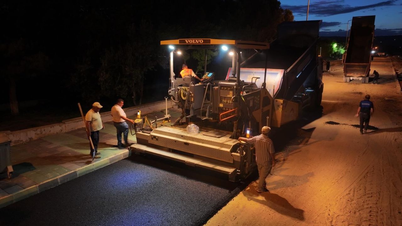 Manisa Büyükşehir’den Köprübaşı’nda asfalt hamlesi