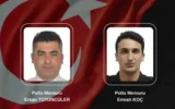 Kavga ihbarına giden iki polis şehit oldu! Kavga ihbarına giden iki polis şehit oldu!