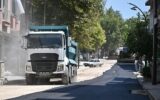 Soma Turgutalp Mahallesi tarihinde ilk kez sıcak a... Soma Turgutalp Mahallesi tarihinde ilk kez sıcak a...